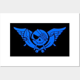 Blue Rogues Emblem Posters and Art